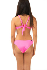 BIKINI BAMBINA  FLUO ROSA